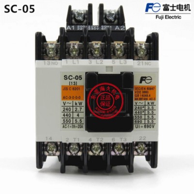 日本富士交流接觸器SC-05 AC220V 11