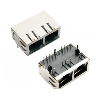 供應(yīng)興伸展電子100BASE1*2RJ45帶濾