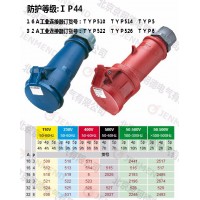 PDU機柜電源插頭/插座 電源連接器  工業(yè)防水連接器 PDU電源分配器  IEC309工業(yè)連接器