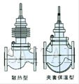 氣動(dòng)薄膜單座、套筒調(diào)節(jié)閥結(jié)構(gòu)圖1