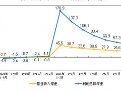 1-8月份規(guī)模以上儀器儀表制造企業(yè)實(shí)現(xiàn)利潤(rùn)總額542.3億元