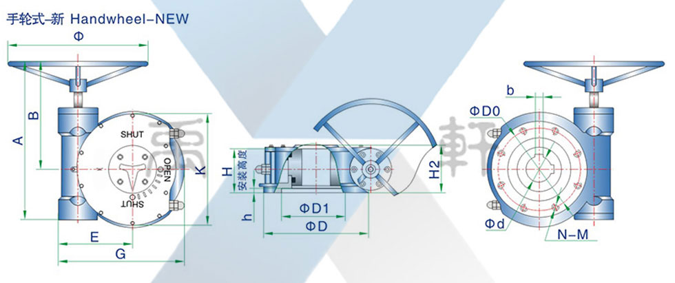 QDX3-4手動渦輪頭(圖1)